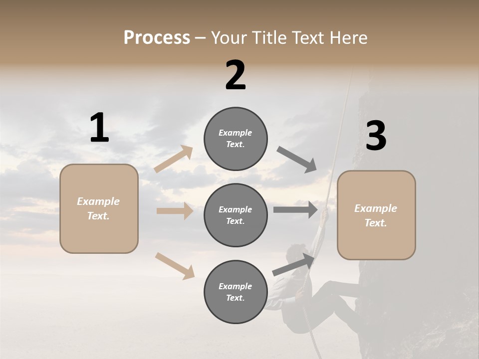 Business Rock Manager PowerPoint Template