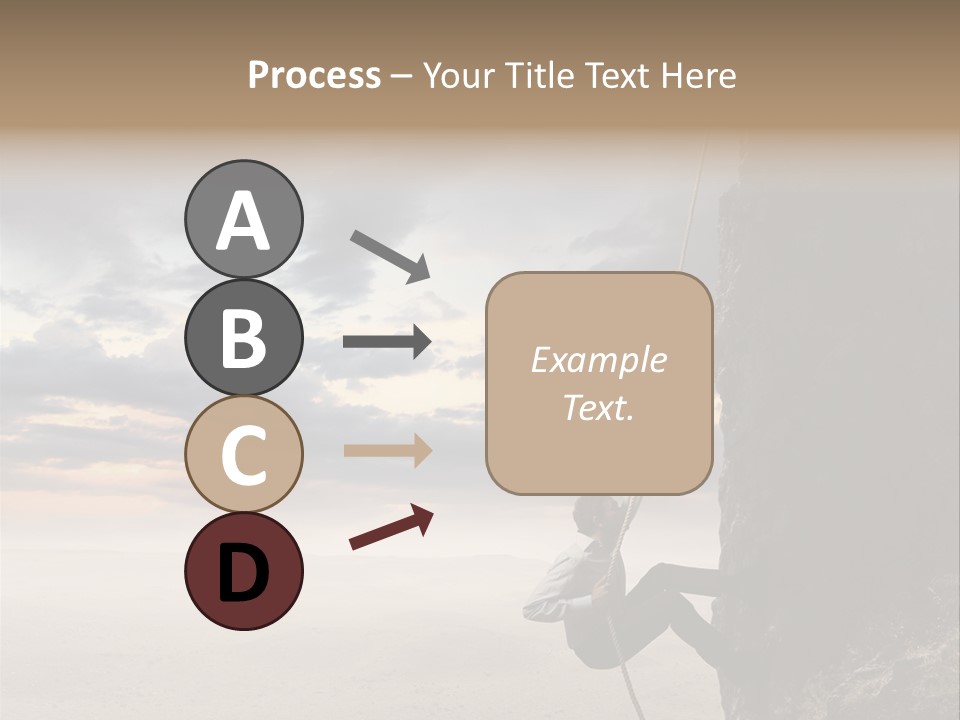 Business Rock Manager PowerPoint Template