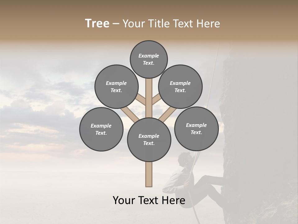 Business Rock Manager PowerPoint Template