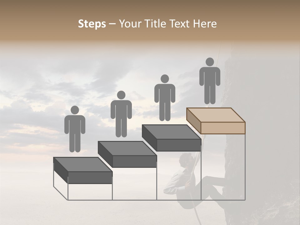 Business Rock Manager PowerPoint Template