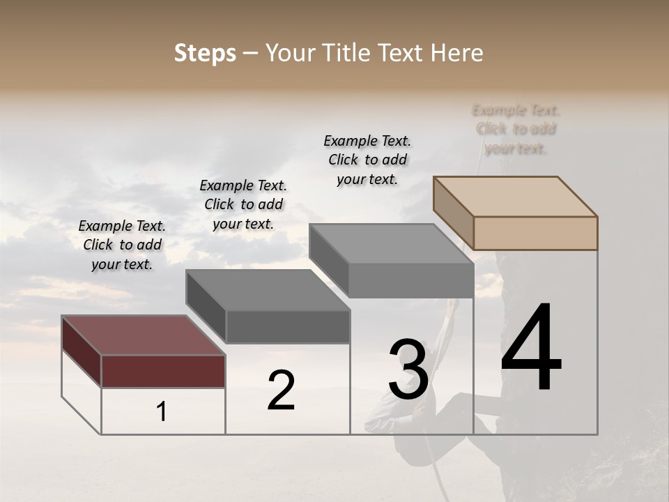 Business Rock Manager PowerPoint Template