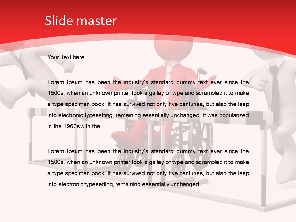 Health Men Illustration PowerPoint Template