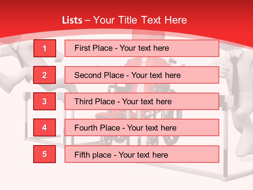 Health Men Illustration PowerPoint Template