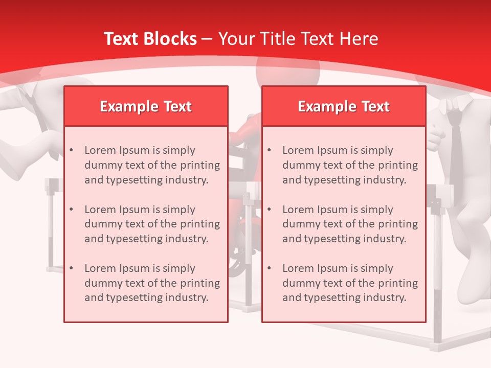 Health Men Illustration PowerPoint Template