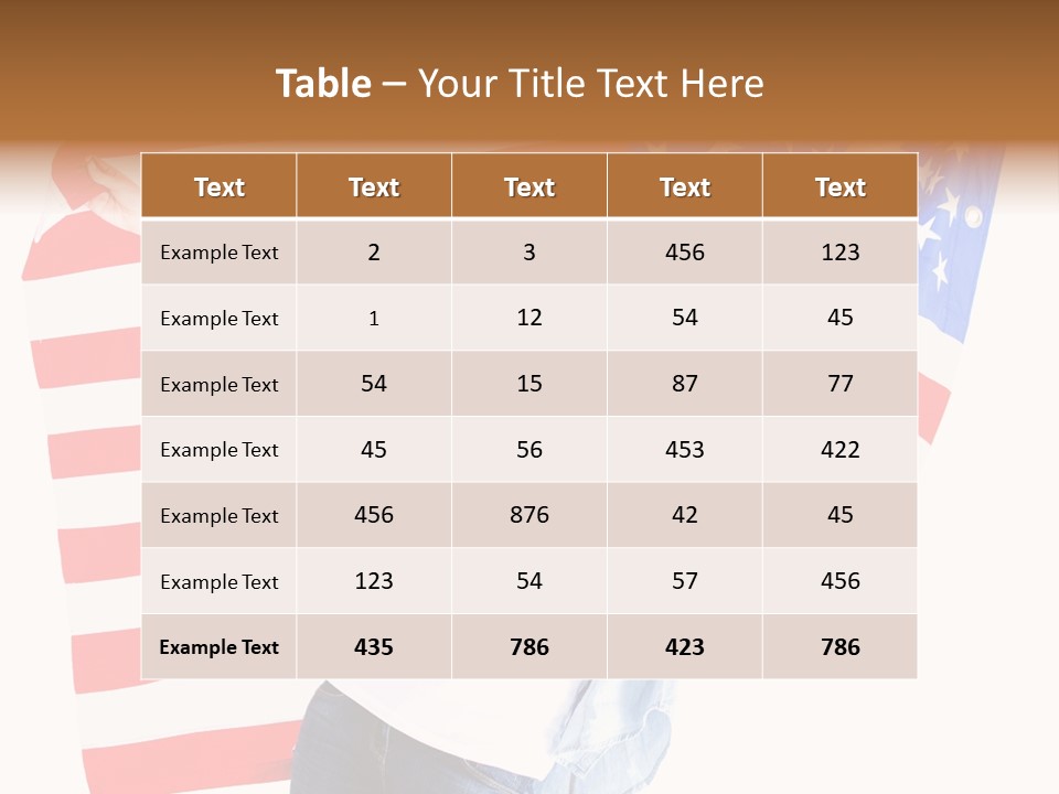Holding Excited Cheerful PowerPoint Template