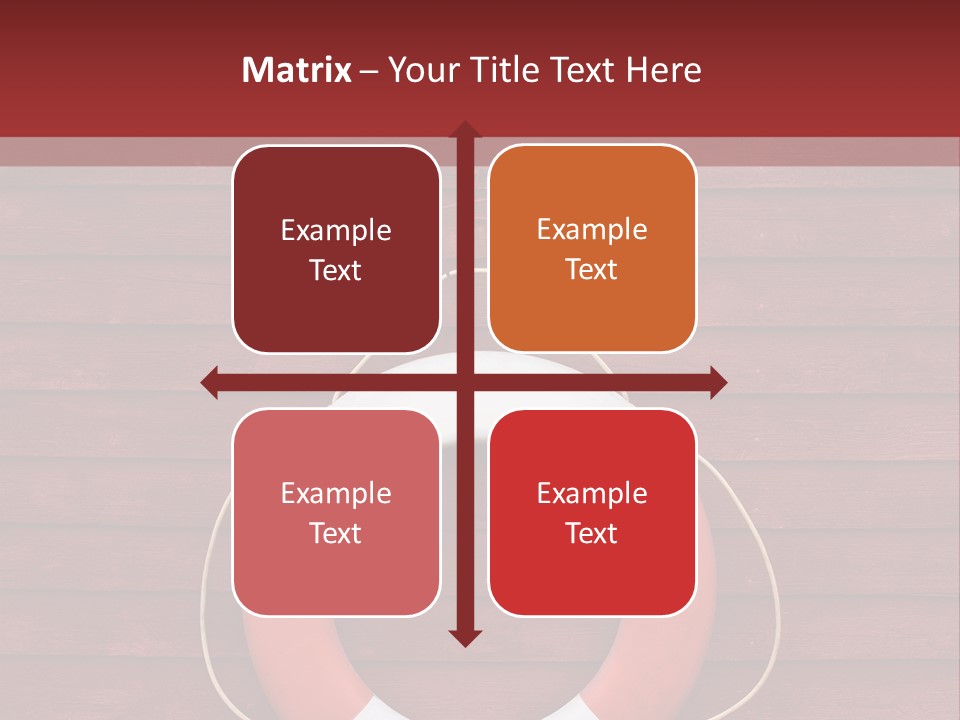 Emergency Object Ship PowerPoint Template