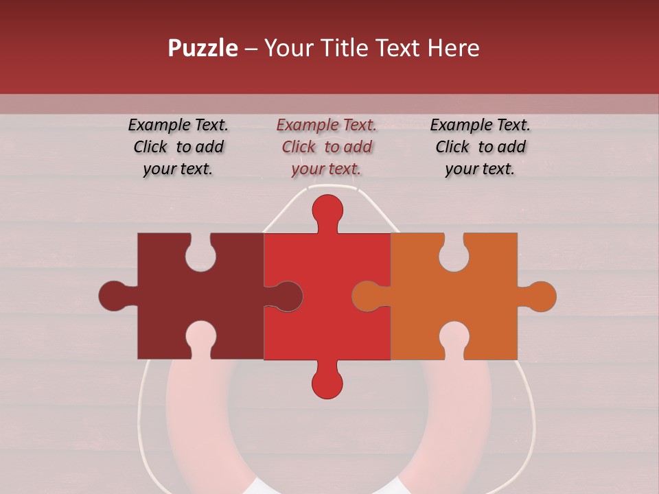 Emergency Object Ship PowerPoint Template