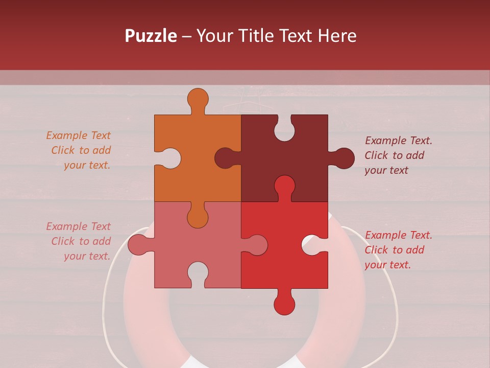 Emergency Object Ship PowerPoint Template