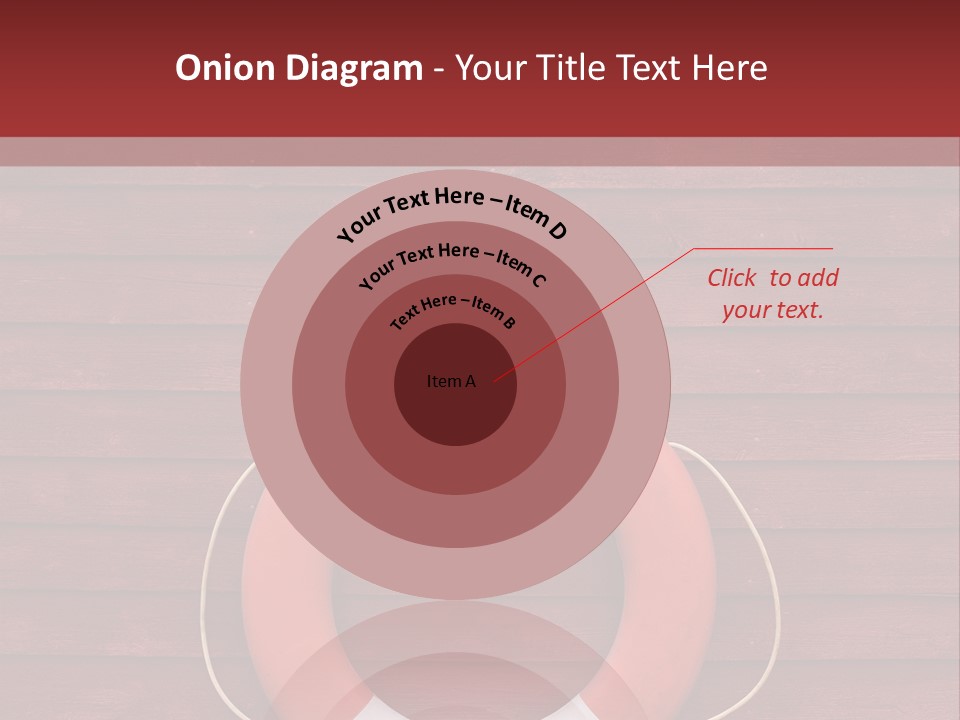 Emergency Object Ship PowerPoint Template