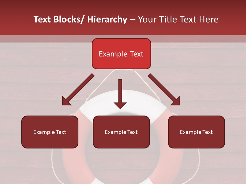 Emergency Object Ship PowerPoint Template