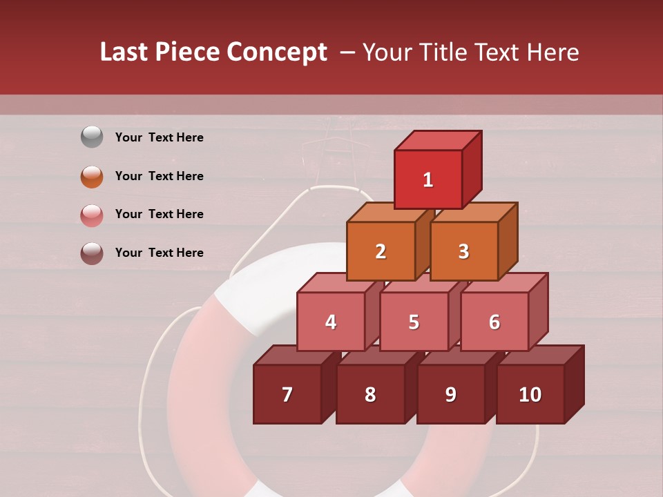 Emergency Object Ship PowerPoint Template