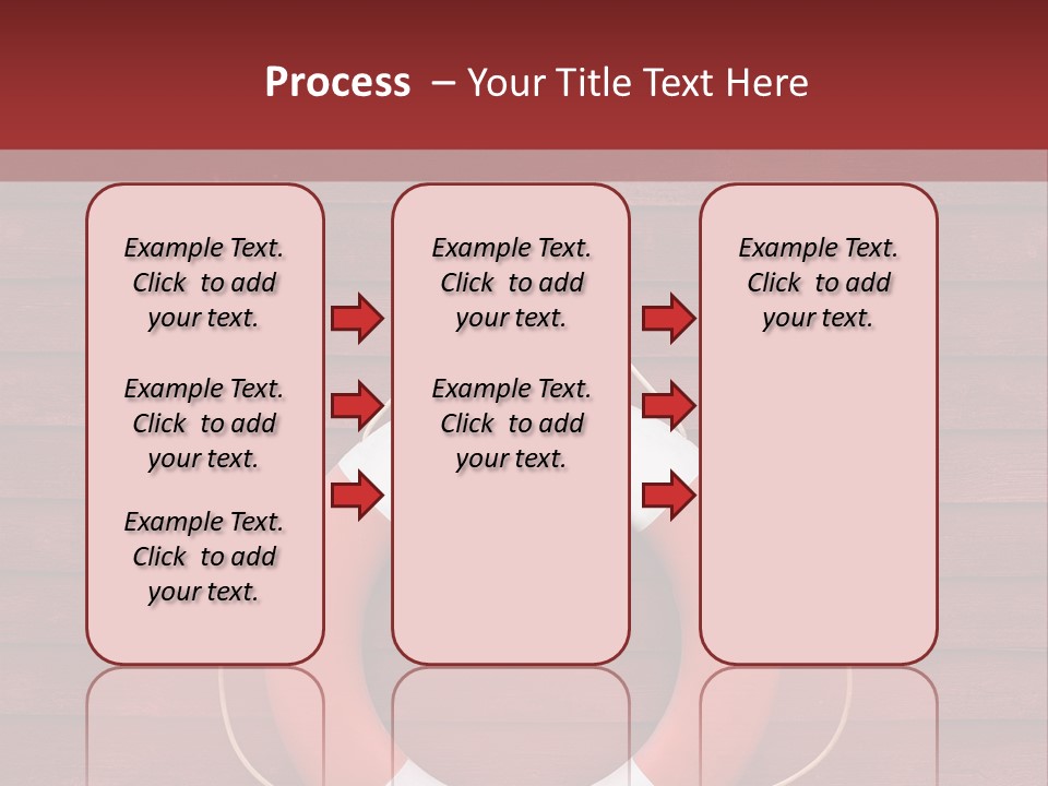 Emergency Object Ship PowerPoint Template