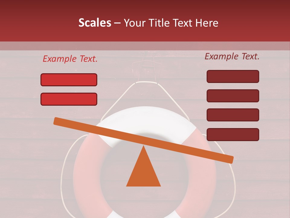 Emergency Object Ship PowerPoint Template