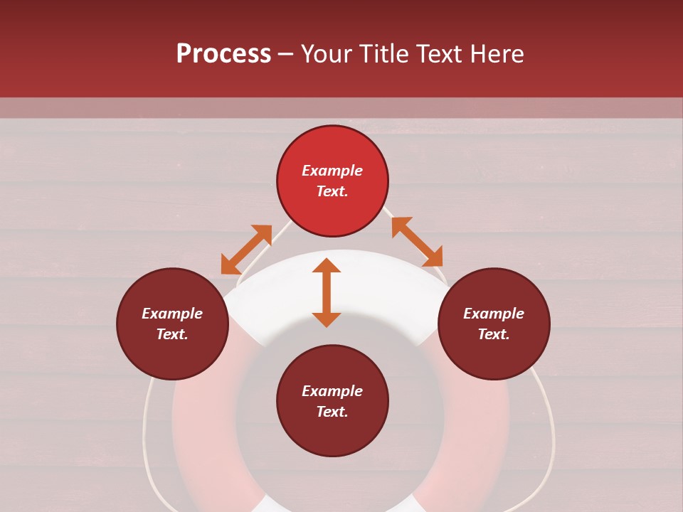 Emergency Object Ship PowerPoint Template