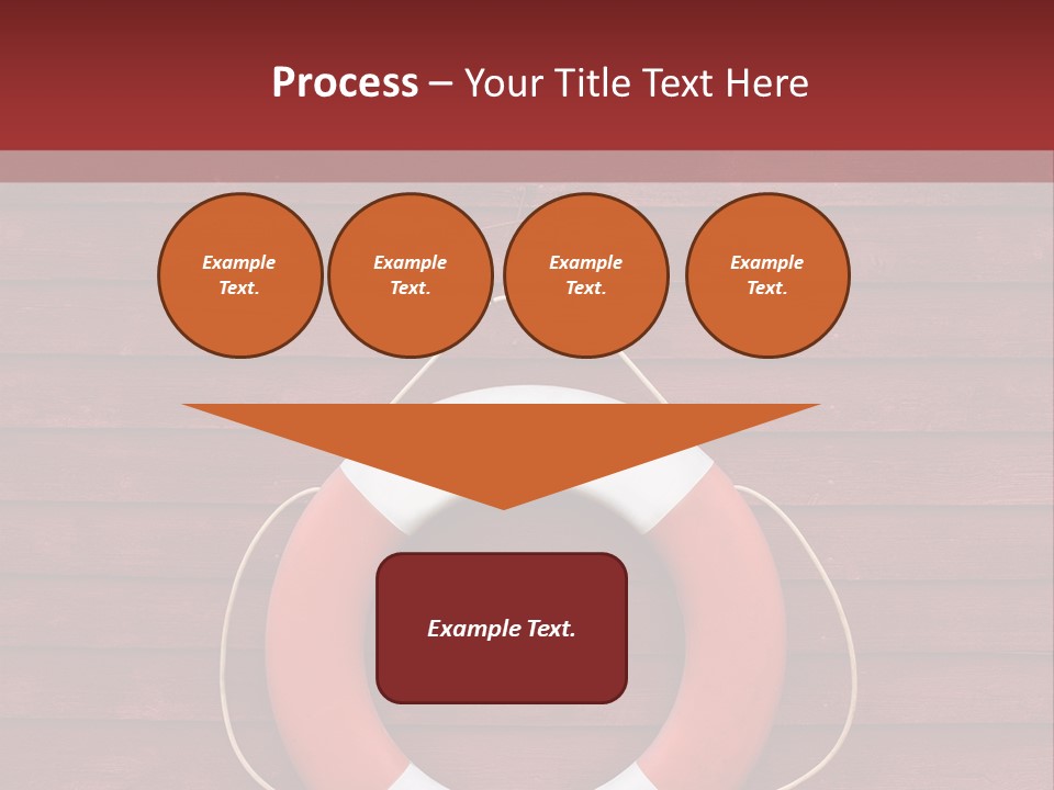 Emergency Object Ship PowerPoint Template
