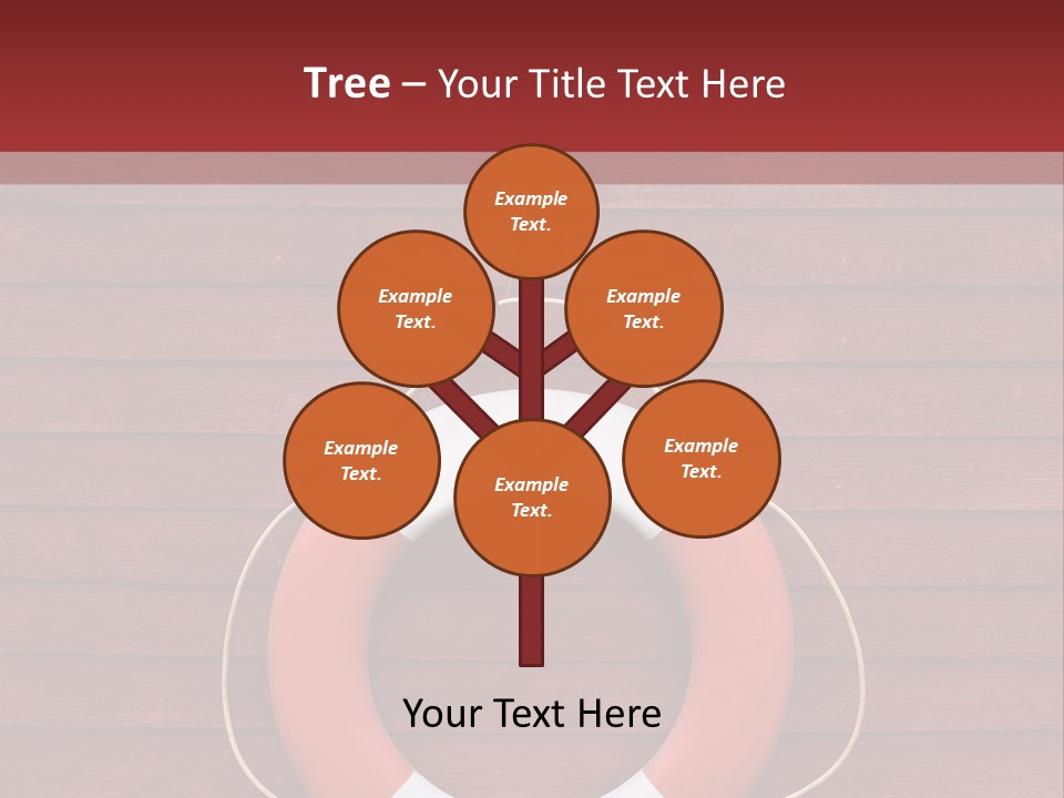 Emergency Object Ship PowerPoint Template