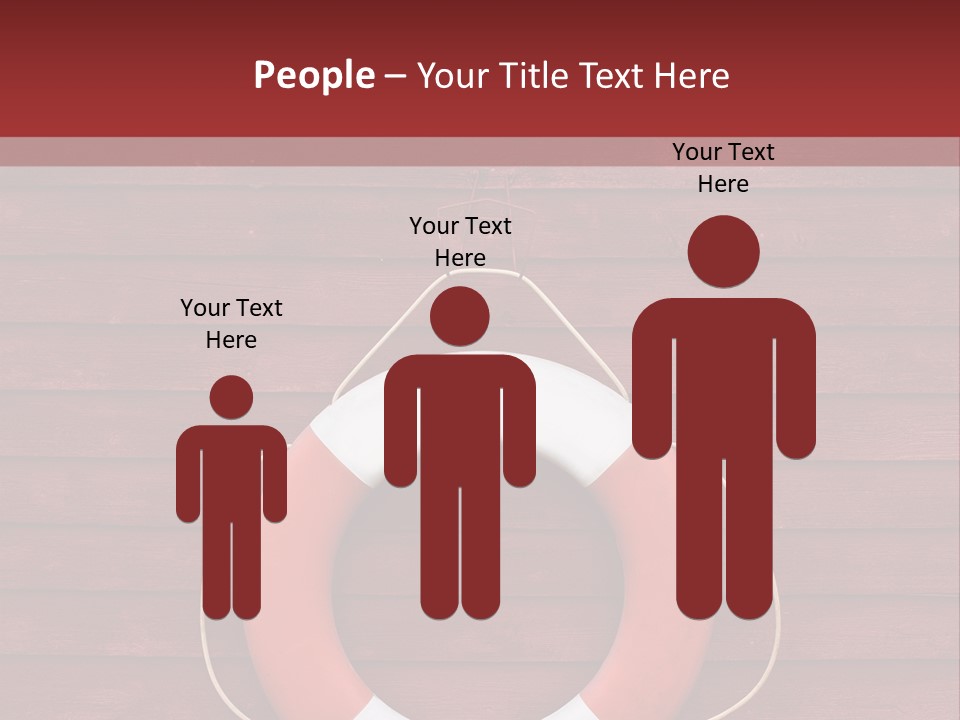 Emergency Object Ship PowerPoint Template