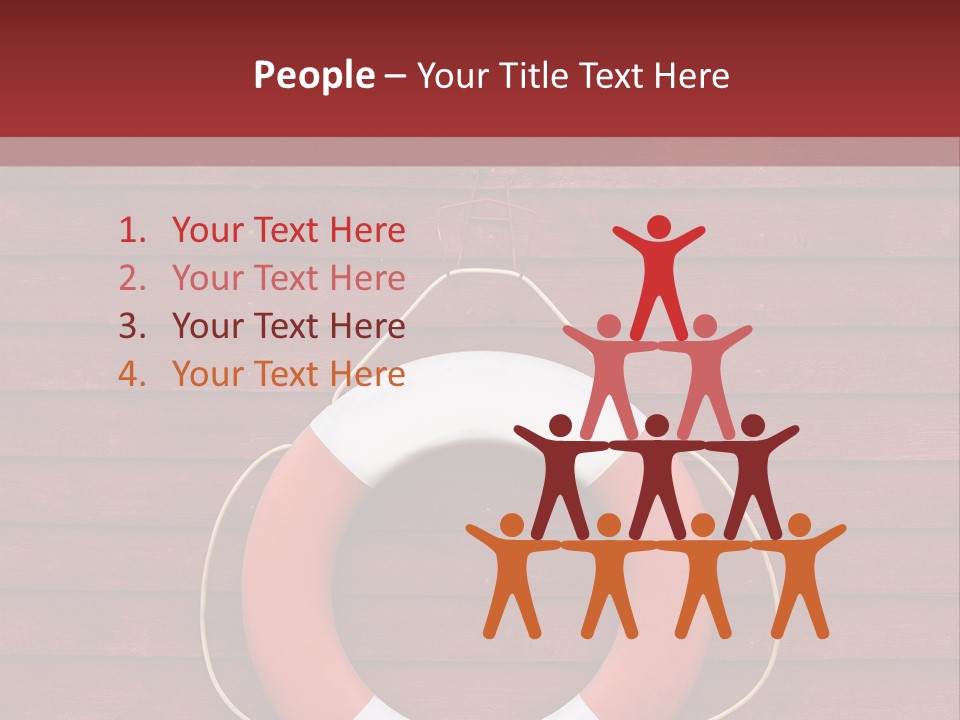 Emergency Object Ship PowerPoint Template