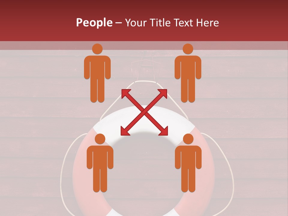 Emergency Object Ship PowerPoint Template