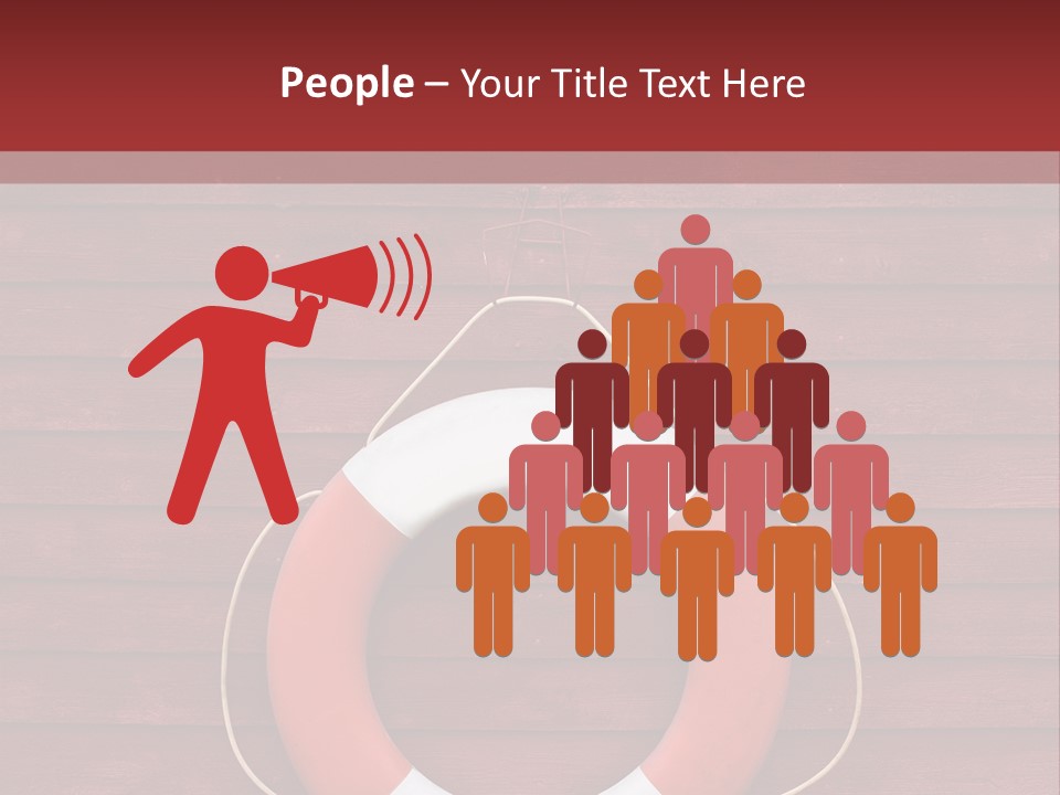 Emergency Object Ship PowerPoint Template