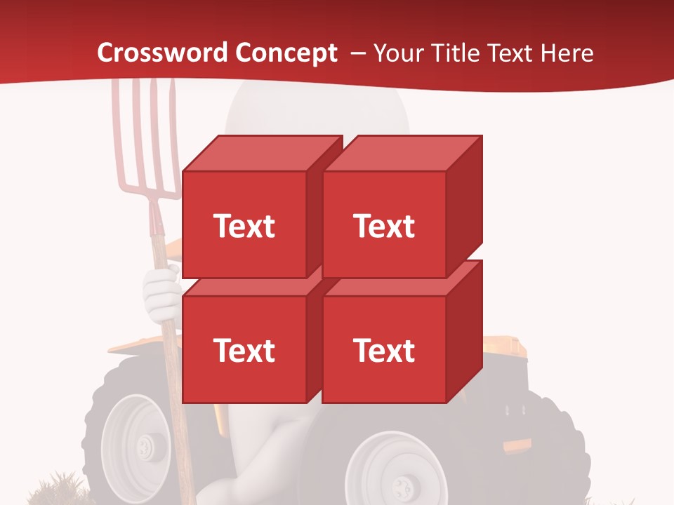 Industrial Farmland Guy PowerPoint Template