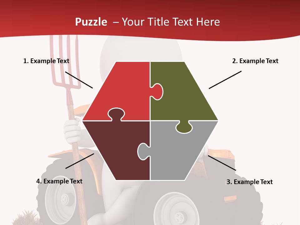 Industrial Farmland Guy PowerPoint Template