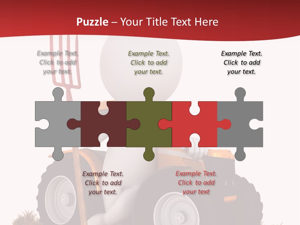 Industrial Farmland Guy PowerPoint Template