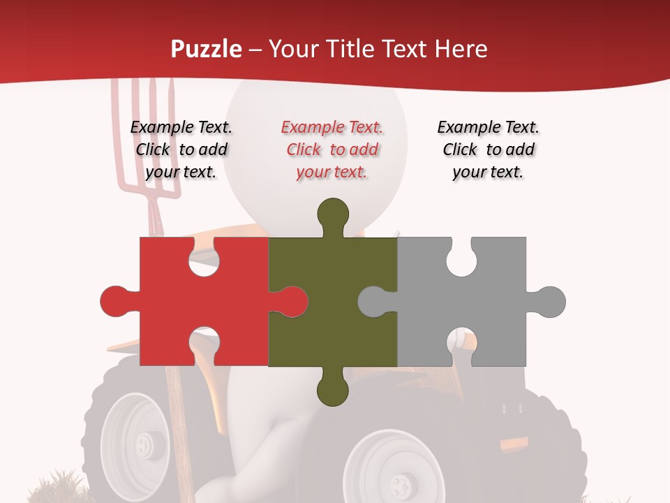 Industrial Farmland Guy PowerPoint Template