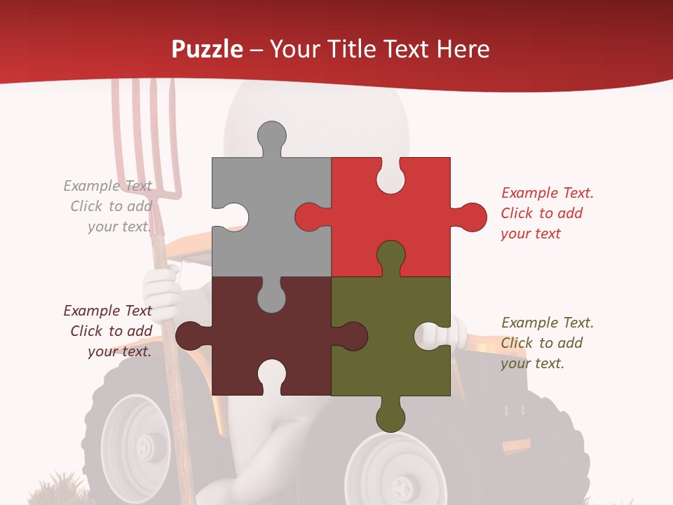 Industrial Farmland Guy PowerPoint Template