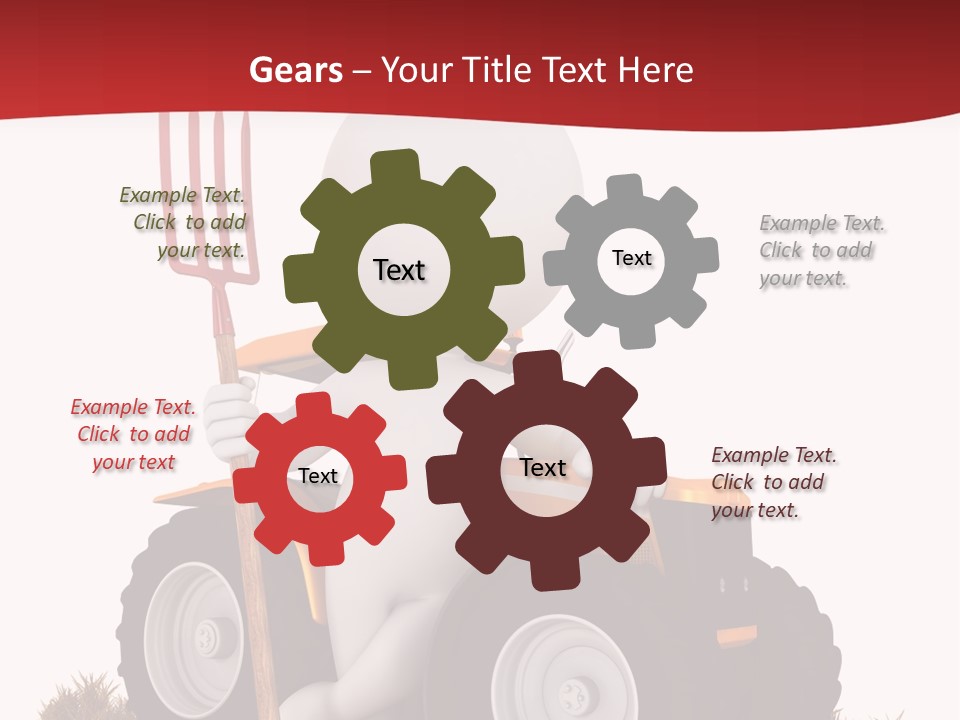 Industrial Farmland Guy PowerPoint Template
