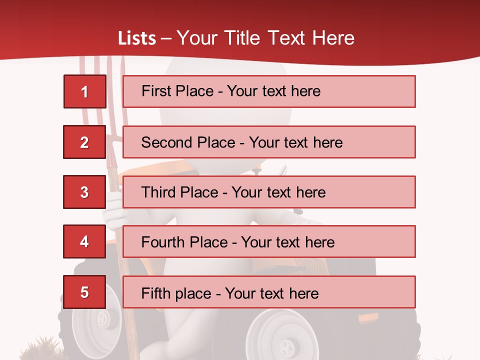 Industrial Farmland Guy PowerPoint Template