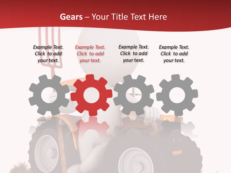 Industrial Farmland Guy PowerPoint Template