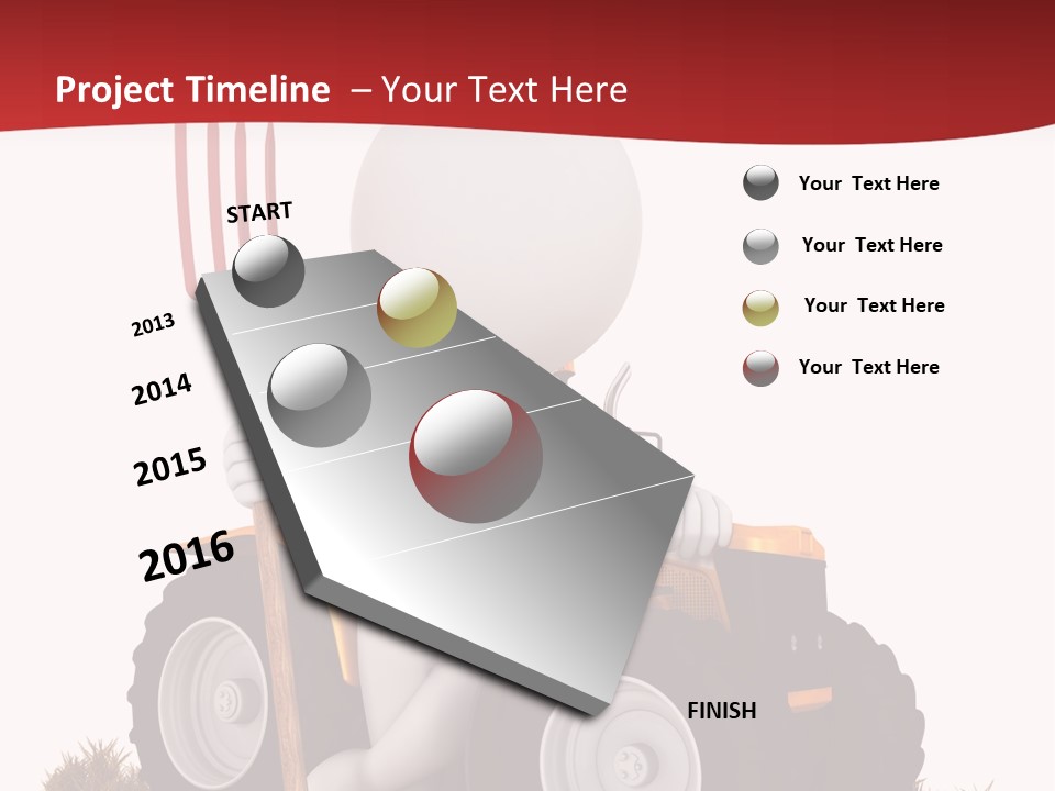 Industrial Farmland Guy PowerPoint Template