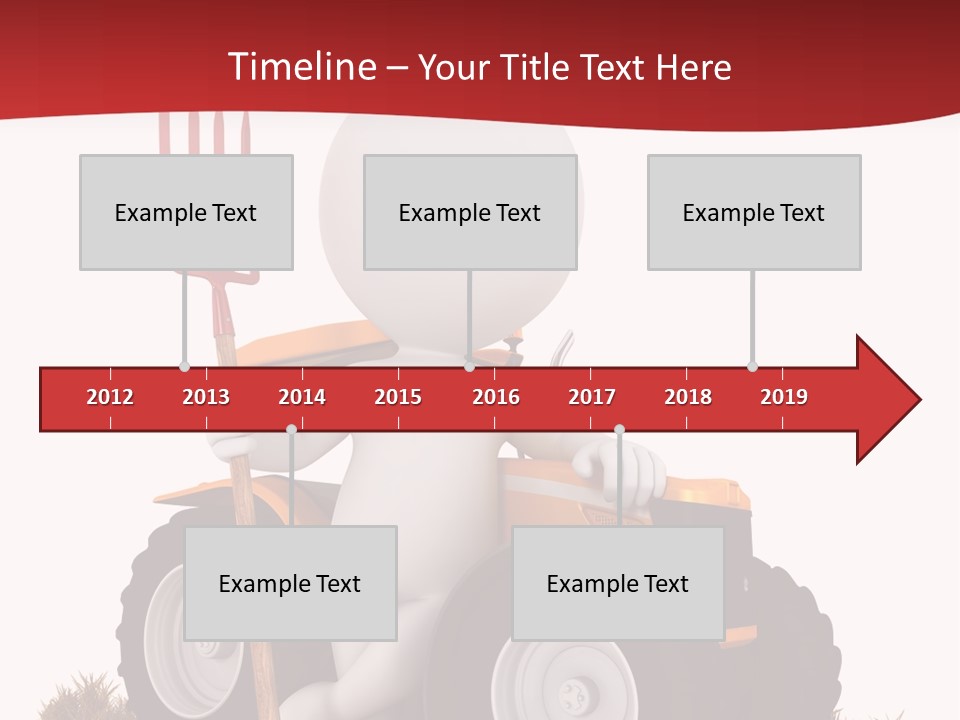 Industrial Farmland Guy PowerPoint Template