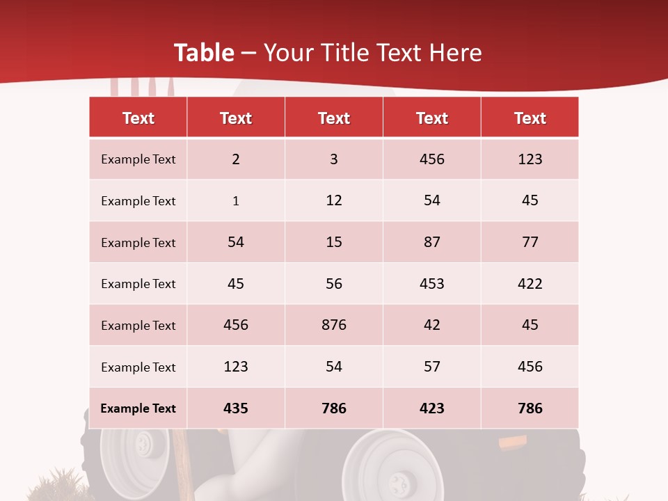 Industrial Farmland Guy PowerPoint Template
