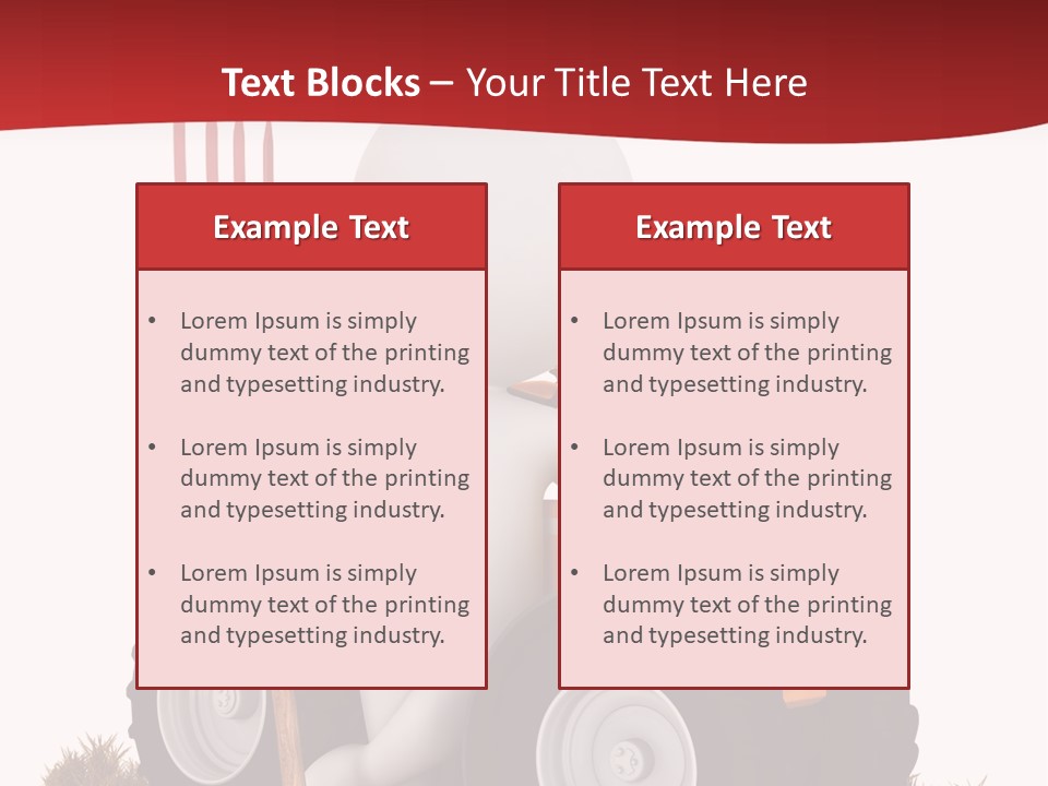 Industrial Farmland Guy PowerPoint Template