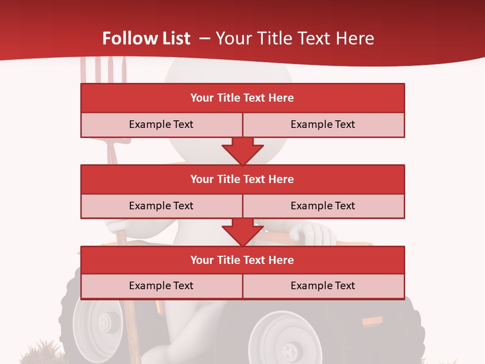 Industrial Farmland Guy PowerPoint Template