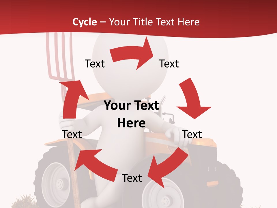 Industrial Farmland Guy PowerPoint Template