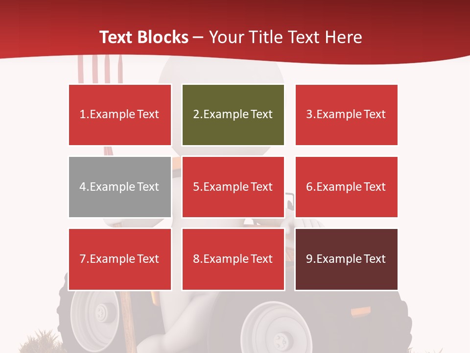 Industrial Farmland Guy PowerPoint Template