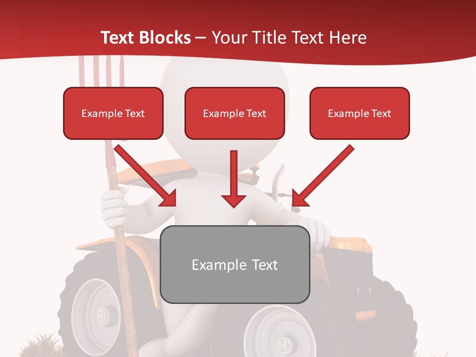 Industrial Farmland Guy PowerPoint Template
