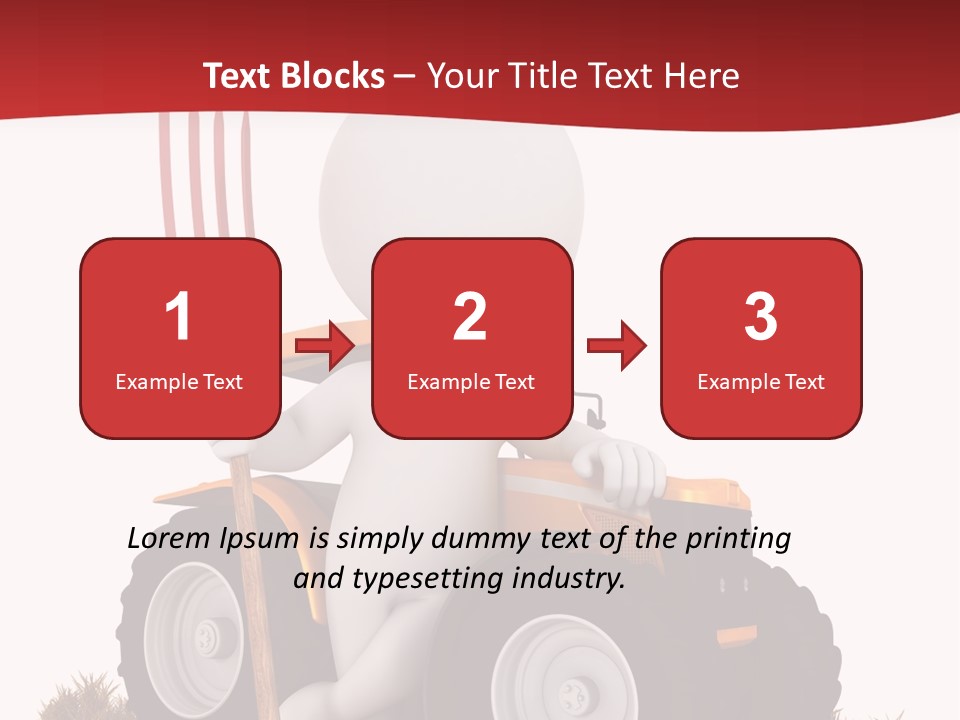 Industrial Farmland Guy PowerPoint Template