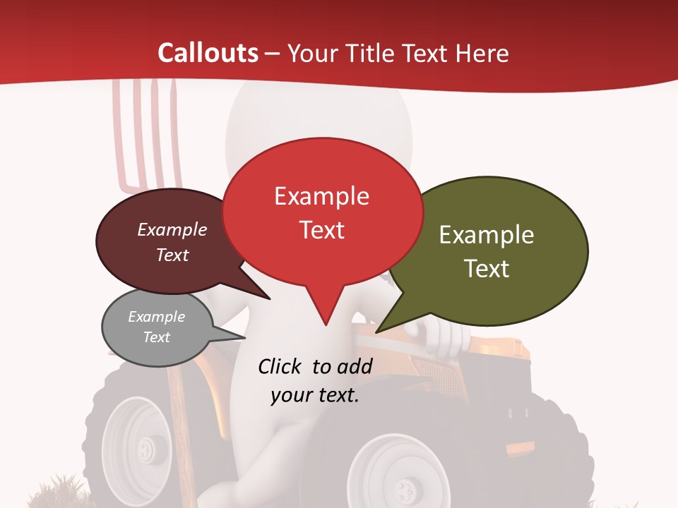 Industrial Farmland Guy PowerPoint Template