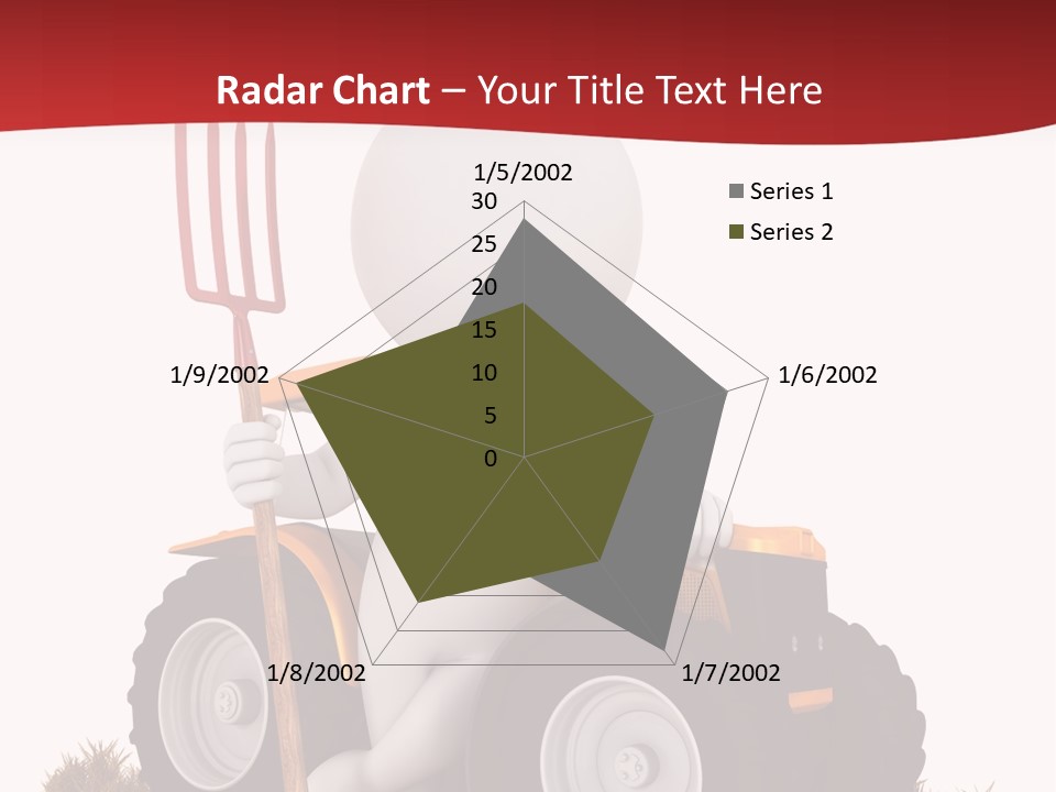 Industrial Farmland Guy PowerPoint Template