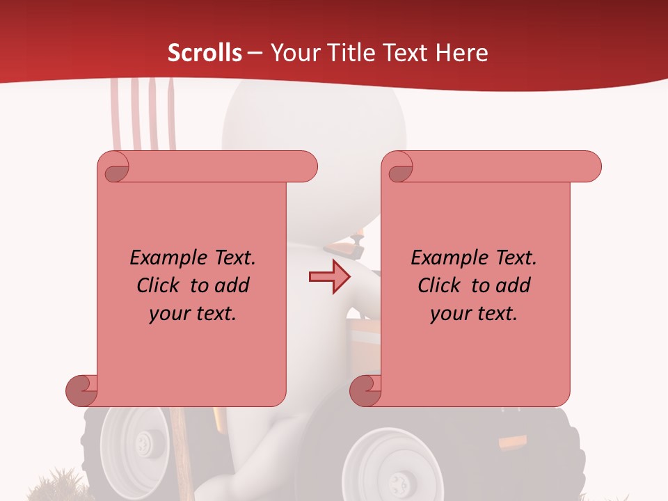Industrial Farmland Guy PowerPoint Template