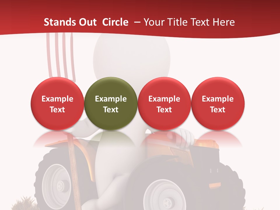 Industrial Farmland Guy PowerPoint Template