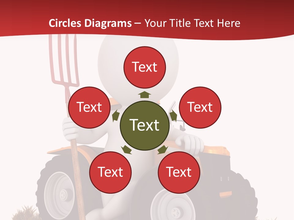 Industrial Farmland Guy PowerPoint Template