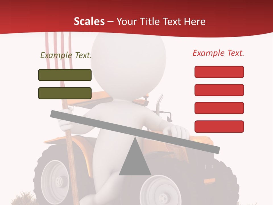 Industrial Farmland Guy PowerPoint Template