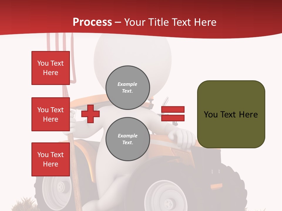 Industrial Farmland Guy PowerPoint Template