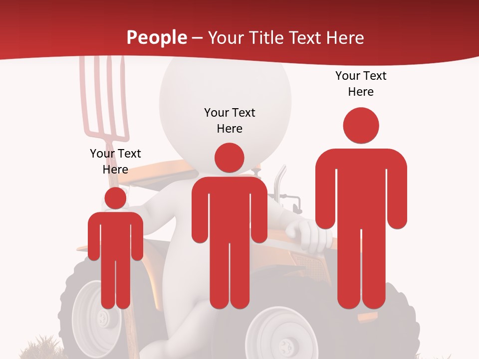 Industrial Farmland Guy PowerPoint Template