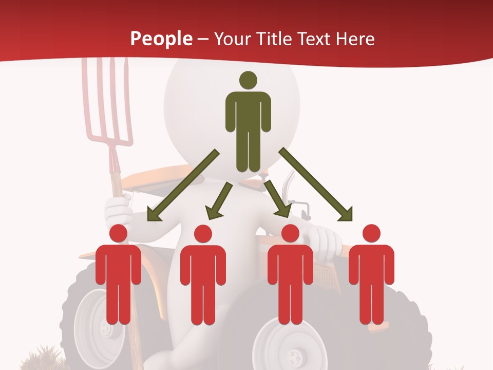 Industrial Farmland Guy PowerPoint Template